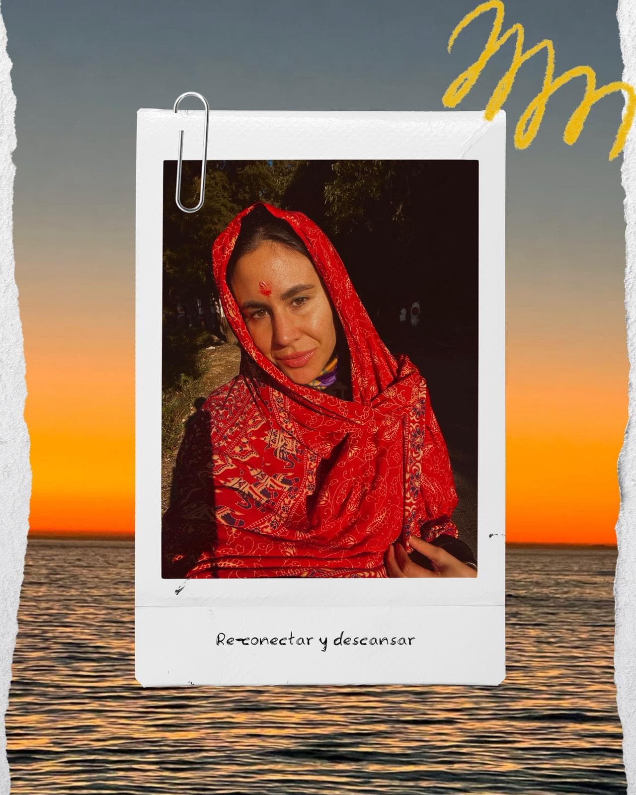 Polaroid de reconexión y descanso durante el viaje